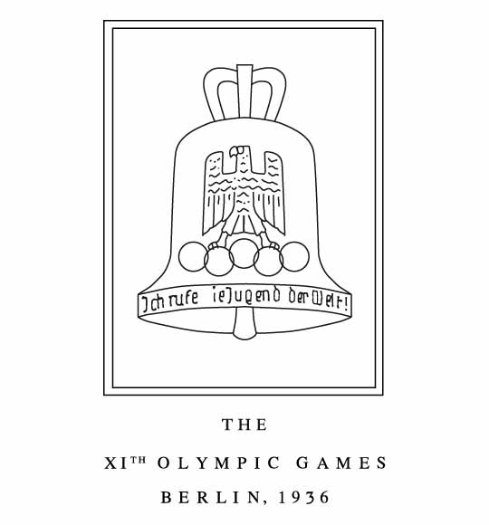 Logo de los Juegos Olímpicos de Berlín, 1936