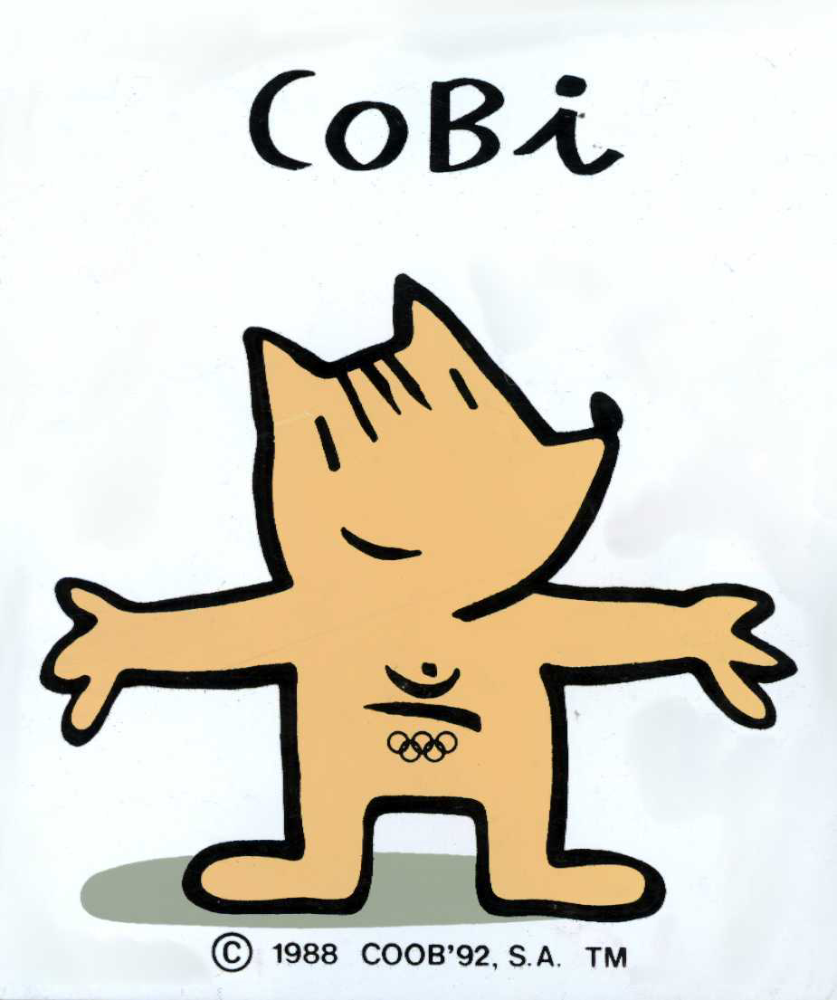 Cobi, la mascota de los Juegos Olímpicos de Barcelona, 1992